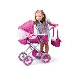 Carucior pentru papusi Unicorn - mare - imagine 5