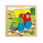 Puzzle din lemn - Diverse imagini (4 piese) - imagine 2
