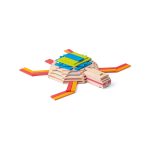 Jucarie din lemn - Caramizi colorate Emma (200 piese) - imagine 2