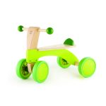 Jucarie din lemn - Bicicleta fara pedale cu 4 roti - imagine 2