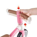 Jucarie - Bicicleta de echilibru, roz deschis - imagine 5