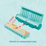 Jucarie din lemn - Instrument Harmonica electrica (muzicuta) - imagine 6