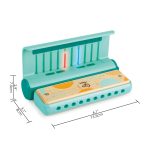 Jucarie din lemn - Instrument Harmonica electrica (muzicuta) - imagine 8