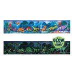 Puzzle pentru copii flourescent cu Dinozauri (200 piese, 1.5m) - imagine 2