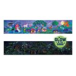 Puzzle pentru copii fosforescent cu Zane (200 piese, 1.5m) - imagine 2