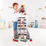 Jucarie din lemn - Statie spatiala - imagine 3