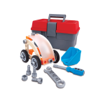 Jucarie din lemn - Set de constructie masini - imagine 2