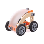 Jucarie din lemn - Set de constructie masini - imagine 4
