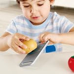Jucarie din lemn - Alimente de baza de taiat - imagine 4