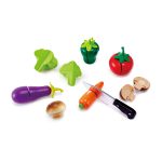 Jucarie din lemn - Legume de taiat - imagine 2