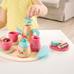 Jucarie din lemn - Set de ceai - imagine 3