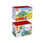 Jucarie din lemn - Masa cu cale ferata, aventura in Jungla - imagine 3