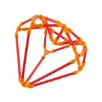 Jucarie din bambus Flexistix - Kit creativ (66 piese) - imagine 2