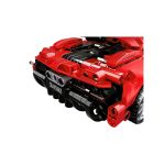 Masina sport rosie tip lego tehnic de constructie (482 piese) - imagine 6