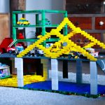 Jucarie - Set constructie copii cu lumini si sunete Stax - Camion tractare - imagine 3