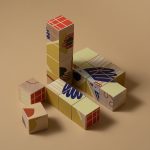 Puzzle din lemn cuburi - Poveste 3 x 3 - imagine 3