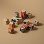 Puzzle din lemn cuburi - Poveste 3 x 3 - imagine 2