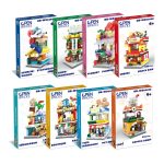 Jucarie - Seturi de constructie - Magazin de bomboane (224 piese) - imagine 3