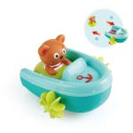 Jucarie de baie - Barcuta cu motor si ursulet - imagine 2