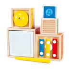 Jucarie din lemn de stivuit - Set muzica cu 6 piese - imagine 2