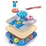 Jucarie din lemn - Set de joaca roti zimtate - imagine 2