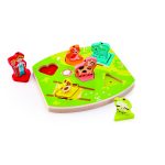 Puzzle din lemn cu sunete - Ferma - imagine 2