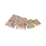 Punga cadou din hartie - Flower Power (L-plus - 23 x 33 x 4+6cm)