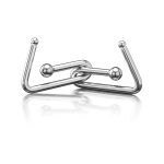 Joc de logica - Set 3 jocuri din metal - imagine 3