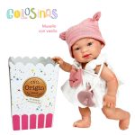 Papusa Nines D'Onil, Colectia Golosinas, in cutie, cu miros de vanilie, 26 cm (2024) - imagine 8