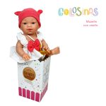 Papusa Nines D'Onil, Colectia Golosinas, in cutie, cu miros de vanilie, 26 cm (2024) - imagine 4