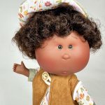 Papusa Nines D'Onil, Colectia Little Mio, Afro, 23 cm - imagine 3