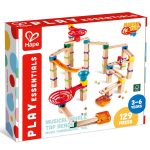 Jucarie din lemn - Marble Run Tricks N Twists (129 piese)