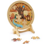 Puzzle in Lemn - Set 4 Anotimpuri (10, 12, 16 si 18 piese) - imagine 6