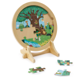 Puzzle in Lemn - Set 4 Anotimpuri (10, 12, 16 si 18 piese) - imagine 8