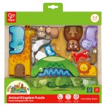 Puzzle din lemn - Regatul animalelor