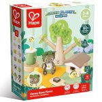 Jucarie din lemn - Picnic cu miere de albine (14 piese)
