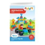 PolyM - Kit Orasul Creativ (50 piese) - imagine 5