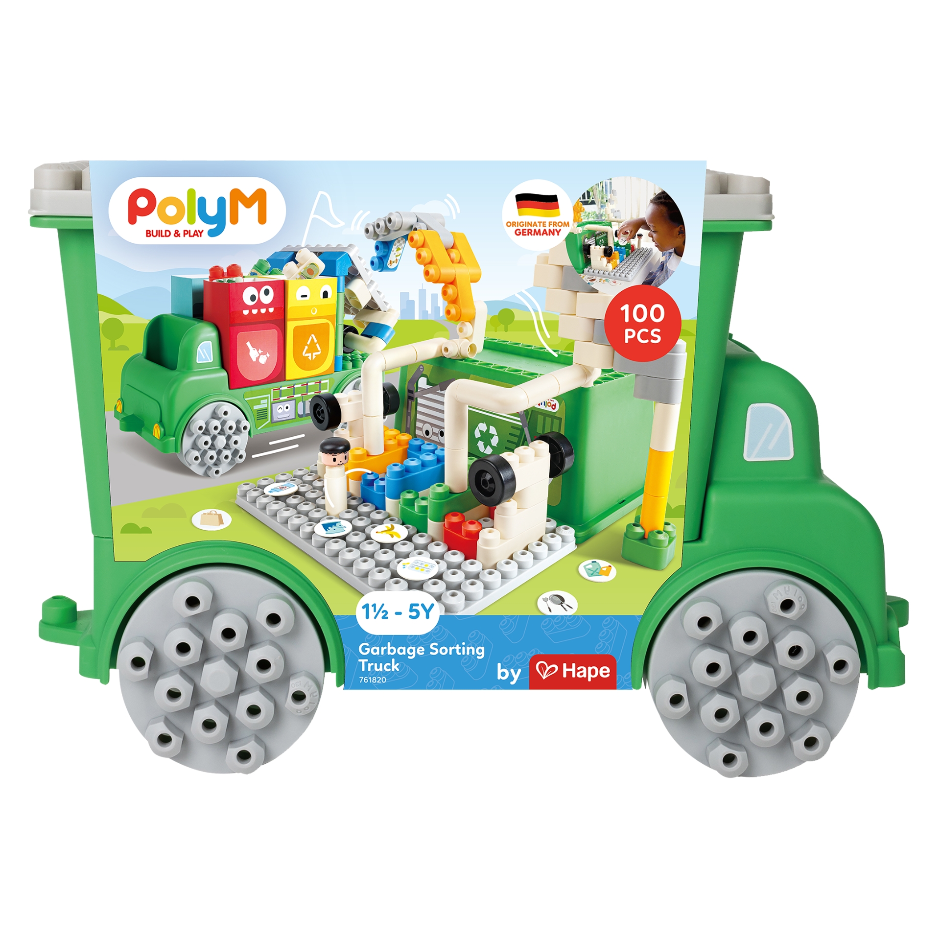 761820-1 PolyM - Camion de sortare a gunoiului - imagine 1