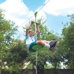 Tiroliana cu set de frana rapida (30 m) - imagine 3