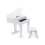 Jucarie din lemn - Pian mare alb - imagine 4