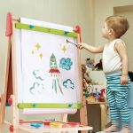 Tabla magnetica dubla cu set creatie - imagine 9