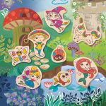 Kit de creat magneti tematica Fantasy - 17 piese - imagine 2