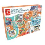 Kit de creat magneti tematica Spatiu - 17 piese
