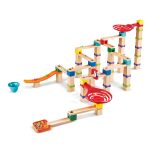 Jucarie din lemn - Marble Run Tricks N Twists (129 piese) - imagine 7