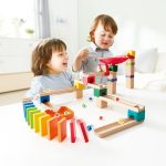 Jucarie din lemn - Marble Run Crazy Rollers (50 piese) - imagine 2