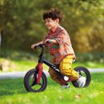 Bicicleta de echilibru pentru copii, rosie - imagine 3