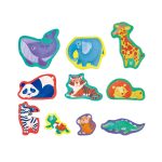 Set 10 puzzle-uri prietenii junglei (18-36 luni) - imagine 2