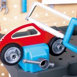Jucarie din lemn - Banc de lucru pentru service si reparatii auto (71 piese) - imagine 6