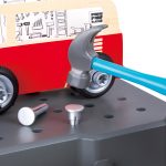 Jucarie din lemn - Banc de lucru pentru service si reparatii auto (71 piese) - imagine 9