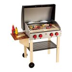 Jucarie din lemn - Gratar gourmet cu mancare (22 piese) - imagine 2